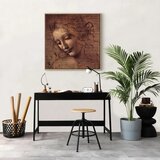  Slika - Leonardo da Vinci – Head of a Young Woman (Leda) 40x40 U prirodnom drvenom okviru | shoptok.hr