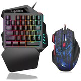 INF Enoročna igralna tipkovnica, tipkovnica, miška, naslon za zapestje z osvetlitvijo RGB, (21537923) Cene