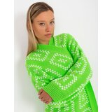RUE PARIS Sweater-LC-SW-0296.08P-fluo green | shoptok.hr