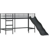  Okvir Krevet za Dječji Loft Crna i Plava 100 x 190 cm Metal | shoptok.hr