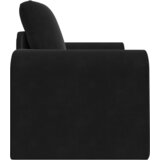 vidaXL 2-u-1 crna krevet-sofa na podu 98x71x83 cm | shoptok.hr