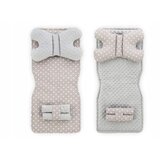 Tutumi Dvostrana prostirka za kolica 4u1 Grey/White Star Cijene