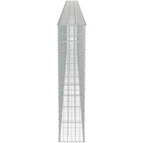  Gabionski zid s poklopcima od pocinčanog čelika 600 x 30 x 150 cm | shoptok.hr