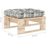  Vrtni otoman od paleta od impregnirane borovine | shoptok.hr