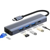 Olimp Sport Adapter-konvertor TIP C na 3xUSB 3.0+TIP C+RJ45 Cene