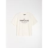 Sinsay Pamučna majica s natpisom | shoptok.hr