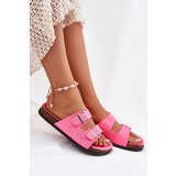 Boto Women's Slippers With Buckles Neon Pink Oliena | ePonuda.com