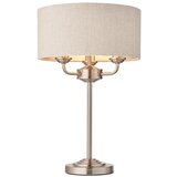  Endon 94369 - Stona lampa HIGHCLERE 3xE14/18W/230V bež/mat hrom | Eponuda.com