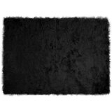 vidaXL Lažni Ovčji Tepih Crna 120 x 170 cm Poliester | shoptok.hr