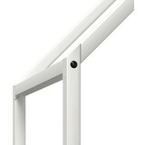  Stalak za drva bijeli 60x25x90 cm hladno valjani čelik | shoptok.hr
