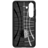 Spigen Liquid Air silikonski ovitek za Samsung Galaxy S25 5G črn | Shoptok.si