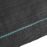 vidaXL Membrana proti plevelu črna 0,5x200 m PP | Shoptok.si
