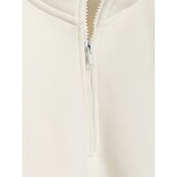 Sinsay Dreserica half-zip s natpisom "Serene Club" | shoptok.hr
