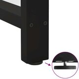 vidaXL Noge stolića za kavu 2 kom crne 50x(72-73) cm čelik | shoptok.hr
