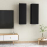 TV ormarići 2 kom crni 30,5 x 30 x 90 cm od iverice | shoptok.hr