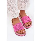 Boto Women's Platform Slippers With Decoration Fuchsia Daphira | Shoptok.si