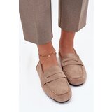 Boto Loafers Moccasins Women's Flat Beige Soreline | shoptok.hr