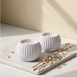  Sedas Kozeda Bele Sveće Set (2 Komada) | Eponuda.com