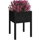  Sadilica crna 50 x 50 x 70 cm od masivne borovine | shoptok.hr