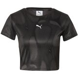 Puma Majica 'DARE TO' siva / črna / bela Cene