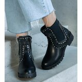 Gemre Black Decorated Ankle Boots Arlesa | shoptok.hr
