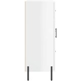  Komoda sjajna bijela 69 5x34x90 cm od konstruiranog drva | shoptok.hr
