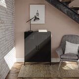 Støraa Crni metalni ormarić 40x102x80 cm Mission District – | shoptok.hr