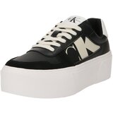 Calvin Klein Jeans Niske tenisice crna / bijela / svijetla bež | shoptok.hr