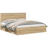  Okvir za krevet Sonoma 200 x 200 cm Čvrsto borovo drvo | shoptok.hr