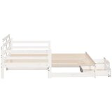 vidaXL Dnevni krevet na razvlačenje s ladicama bez madraca 90 x 190 cm | shoptok.hr