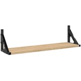  Zidne police 2 kom Boja hrasta sonome 60x15x15,5 cm | shoptok.hr