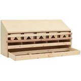  Gnijezdo za nesilice s 5 odjeljaka 117x33x54cm masivna borovina | shoptok.hr