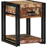 Noćni ormar 2 pcs 40 x 40 x 50 cm Čvrsto drvo iz reciklaže | shoptok.hr