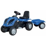  Micromax globo traktor sa prikolicom plavi ( 010121 ) Cene'.'