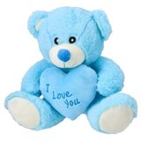 Ozzo plush igračka plišana meda plavi 20cm i love you ( 879128 ) Cene