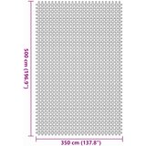  Teppi za šator Plava 500 × 350 cm Poliester | shoptok.hr