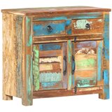  Komoda od masivnog obnovljenog drva 70 x 35 x 65 cm | shoptok.hr