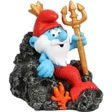 Smurfs Underwater Neptune Dekoracija za akvarijum, 9.4x6.8x8.5cm