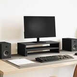  Stalak za monitor Crni hrast 54x22x15 cm Konstruirano drvo | shoptok.hr