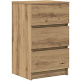  Noćni ormarići s 3 ladice 2 kom artisan hrast 39x35x65 cm | shoptok.hr
