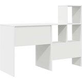  Stol s ladicama Bijelo 131,5 x 50 x 106,5 cm Konstruirano drvo | shoptok.hr