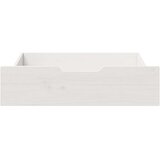 vidaXL Predal za posteljo 2 kosa bela 75x55x16 cm trdna borovina | Shoptok.si
