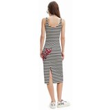 Desigual Obleka bela barva | Shoptok.si