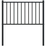  Metalno uzglavlje crno 100 cm | shoptok.hr