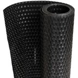 Balkonski zaslon crni 1000 x 80 cm od poliratana | shoptok.hr