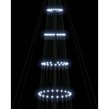  LED božićno drvce s stalakom Hladna bijela 500 cm Metal | shoptok.hr