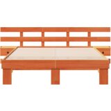  Krevetna konstrukcija s ladicama Smeđa 150 x 200 cm | shoptok.hr