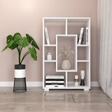 AKORD Polica 90X60X20 Cm Stenska Talna Mat Bela, (21978431) | Shoptok.si
