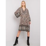 Och Bella Dress-TW-SK-BI-5S0118B.25-khaki | shoptok.hr