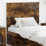  Uzglavlje s uzglavljem Dimljeni hrast 90 cm Konstruirano drvo | shoptok.hr